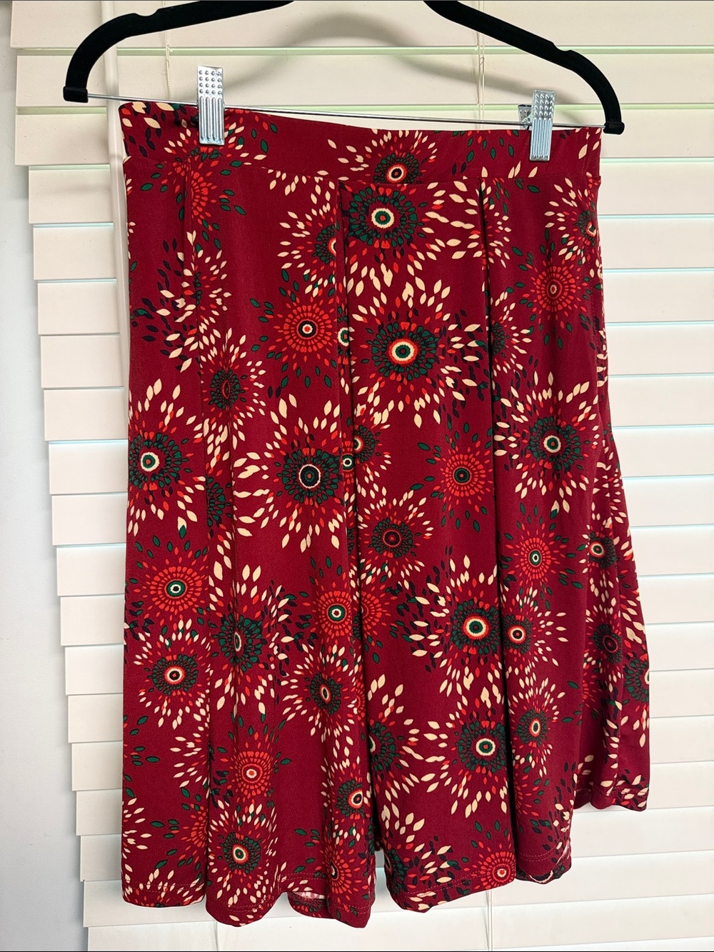 LuLaRoe midi skirt